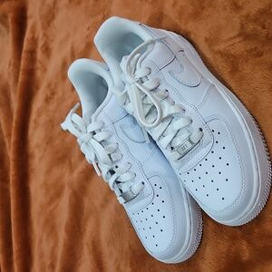 Nike Air Force 1 White Low-Top Sneakers